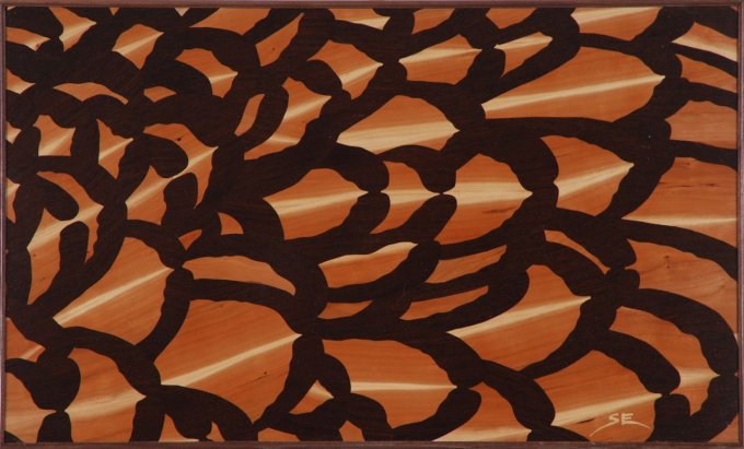 Wyandotte 1 marquetry panel